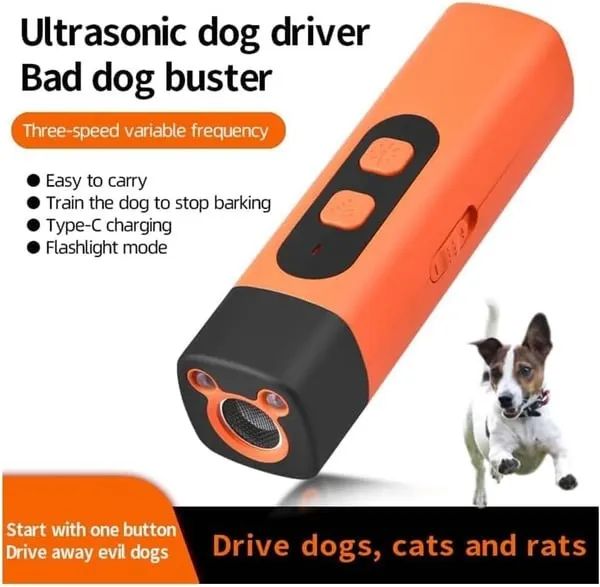 Ultrasonic Dog Bark Deterrent Device – Humane & Effective Dog Repeller
